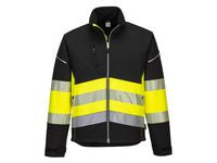 Varselsoftshell 3L PW375 Hi-Vis Kl 1 XS - Primmeshiper
