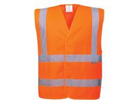 Varselväst PW C470 orange kl 2 2XL/3XL - Primmeshiper