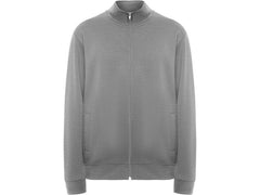 Sweater zip PF ulan unisex gråmel S - Primmeshiper