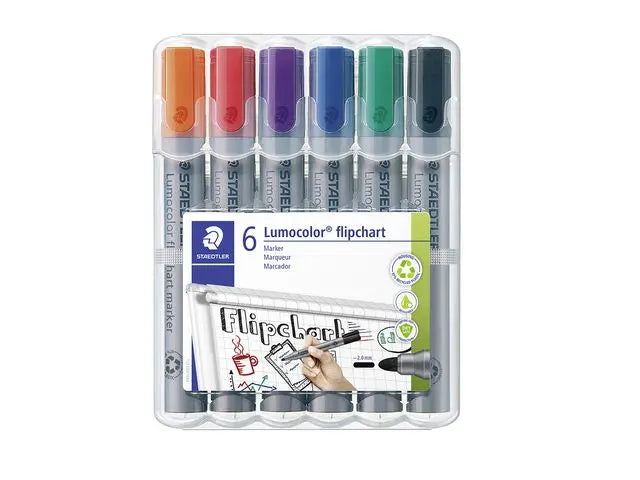 Blädderblockspenna Lumocolor 6/fp - Primmeshiper