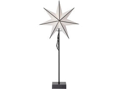 Papperstjärna på fot Astro 74x35cm svart - Primmeshiper