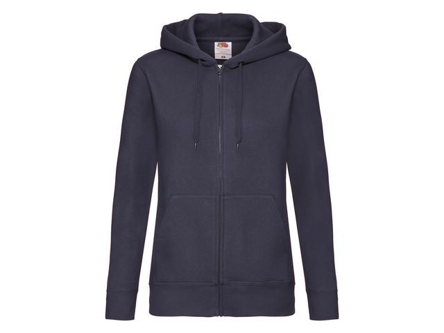 Zip Hoodie FRUIT dam marin M - Primmeshiper