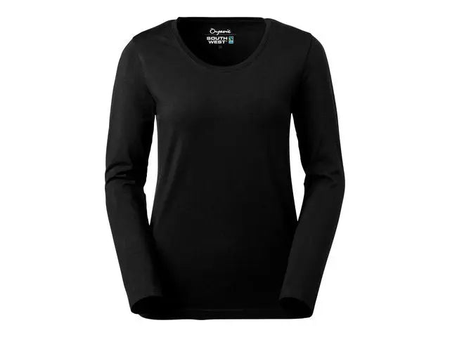 T-shirt långärmad Lily svart M Dam Primmeshiper