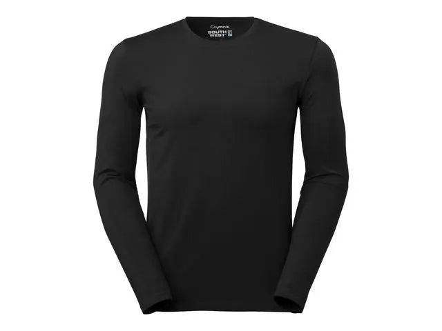 127 Leo T-shirt l.ärm svart L Primmeshiper