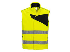 Fleeceväst PW2 Hi-Vis gul L - Primmeshiper