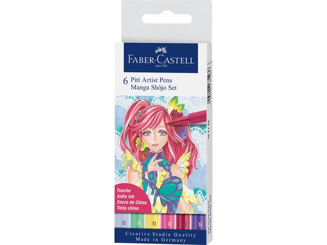 Fiberpenna Pitt Artist Brush Shôjo 6/fp - Primmeshiper