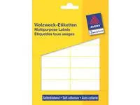 Etikett AVERY M/PURPOSE 62x19mm 396/fp - Primmeshiper