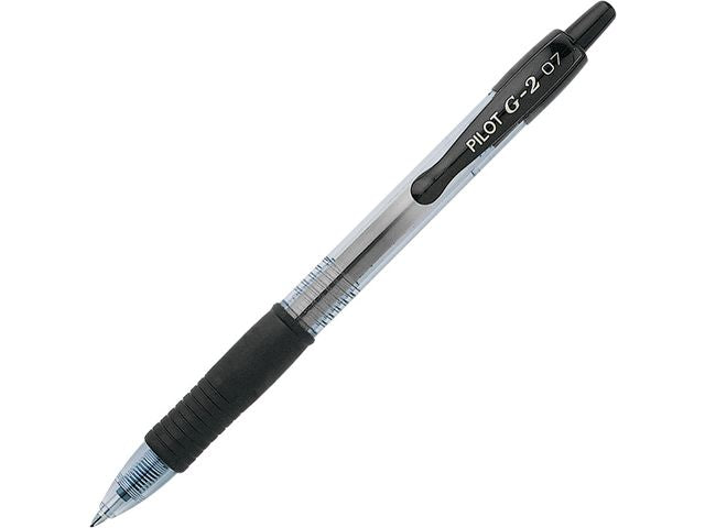 Gelpenna PILOT G-2 0,7 svart - Primmeshiper