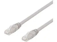 Kabel DELTACO Nätverk UTP Cat6a 10m grå - Primmeshiper