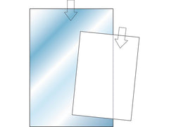 Plastfodral präglad 0,12mm A4 - Primmeshiper