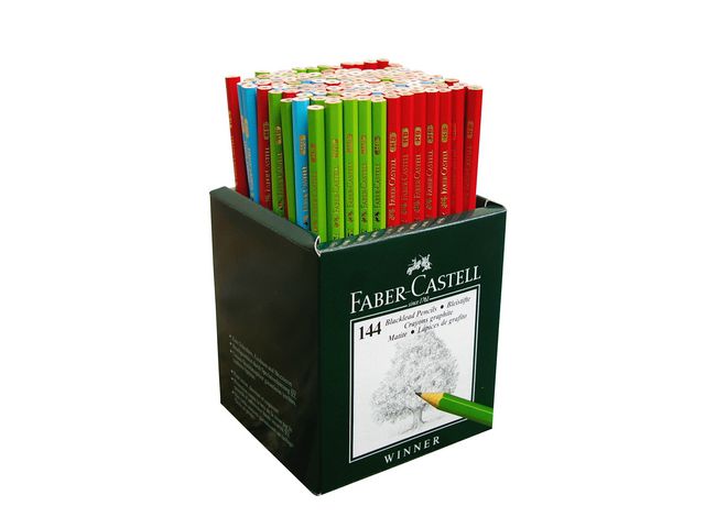Blyertspenna FABER-CASTELL HB 144/fp - Primmeshiper