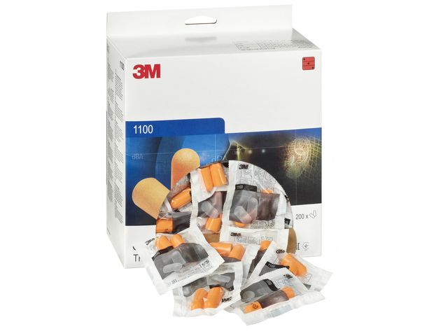 Öronproppar 3M 1100 200par/fp - Primmeshiper