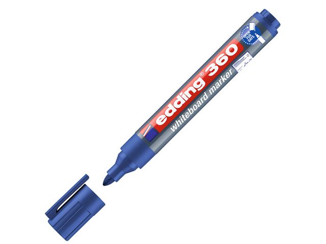 Whiteboardpenna EDDING 360 blå - Primmeshiper