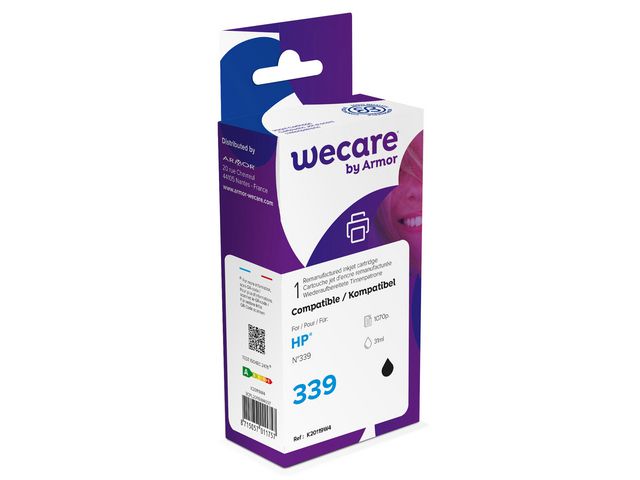 Bläckpatron WECARE 339 svart - Primmeshiper
