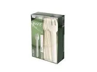 Bestick Gaffel PURE Papper 15,5cm 100/fp - Primmeshiper