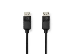 Kabel NEDIS DP hane - DP hane 3m svart - Primmeshiper