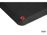 Arbetsplatsmatta SUN-FLEX StandMat gr/sv Primmeshiper