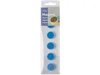 Magnetknappar ACTUAL 20mm blå 6/fp - Primmeshiper