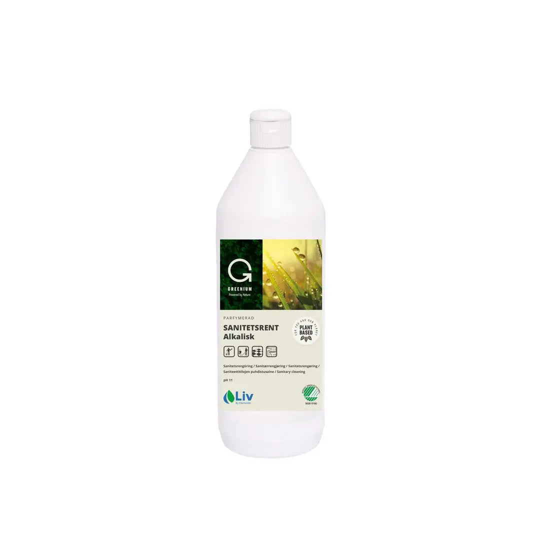 Sanitetsrent LIV Greenium alk. 1L Primmeshiper