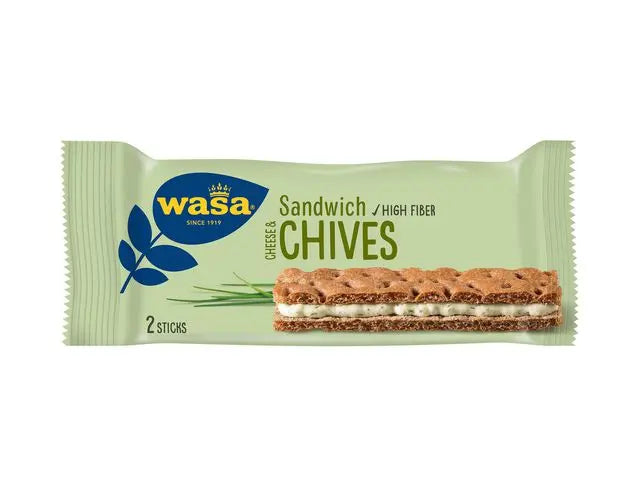 Knäckebröd WASA ost gräslök 37g - Primmeshiper