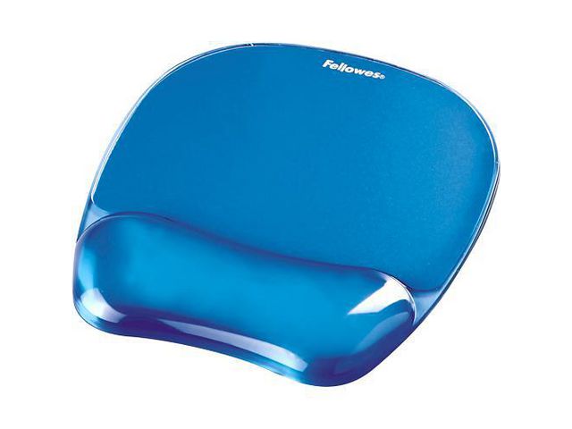 Musmatta FELLOWES gel handlov blå - Primmeshiper