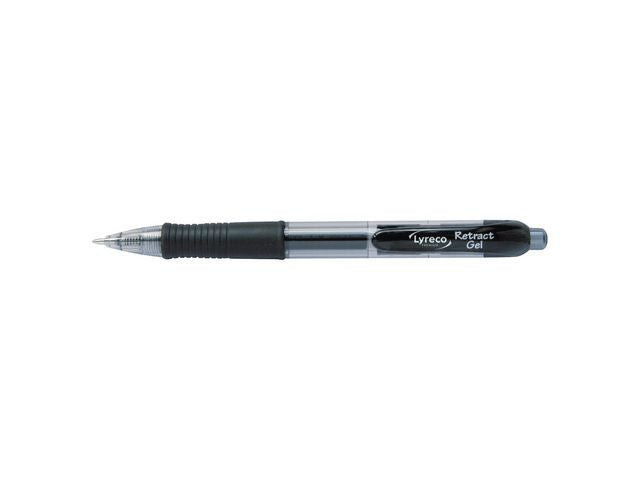 Gelpenna LYRECO PREMIUM RT 0,7mm svart - Primmeshiper