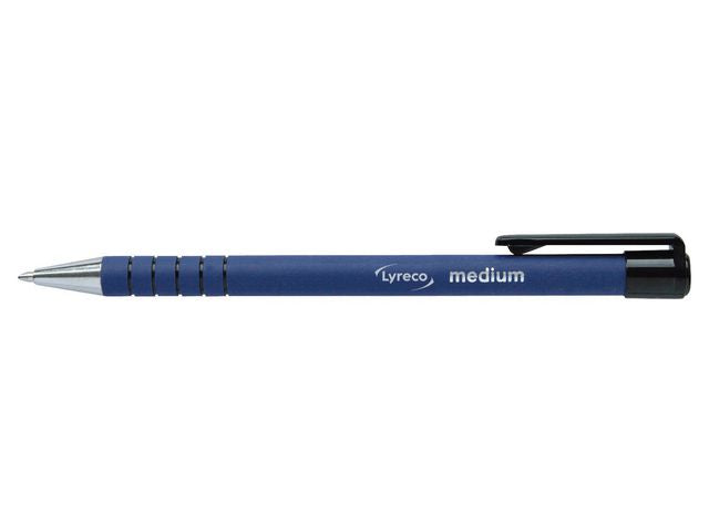 Kulpenna LYRECO grip 1,0mm blå - Primmeshiper