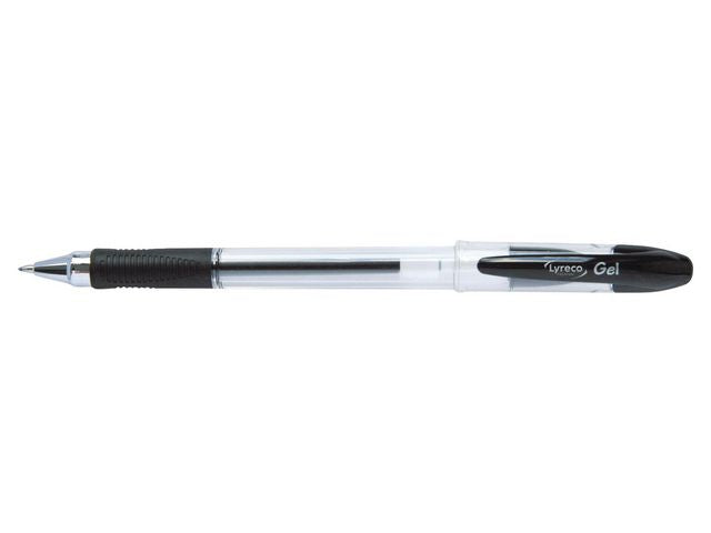 Gelpenna LYRECO PREMIUM grip 0,7mm svart - Primmeshiper