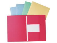 Mapp LYRECO A4 3-klaff 280g gul 50/fp Primmeshiper