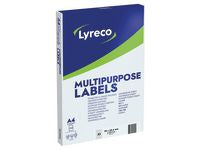 Etikett LYRECO 70x25,4mm 3300/fp - Primmeshiper