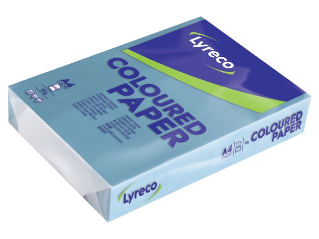 Kop.ppr LYRECO A4 80g oh allmoblå 500/fp - Primmeshiper