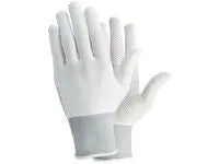 Textilhandske TEGERA 931 noppor vit 10 - Primmeshiper