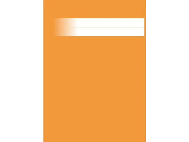 Skrivhäfte A4 olinjerat orange - Primmeshiper