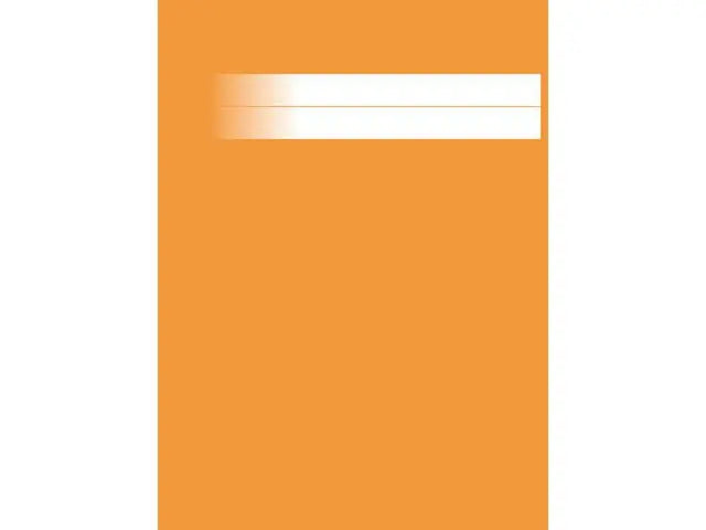 Skrivhäfte A5 olinjerat orange - Primmeshiper
