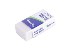 Radergummi LYRECO 42x20x12mm vit - Primmeshiper