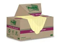 Notes POST-IT SS47,6x47,6mm re gul 12/fp - Primmeshiper