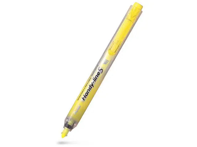 Överstrykningspenna PENTEL clicker gul - Primmeshiper