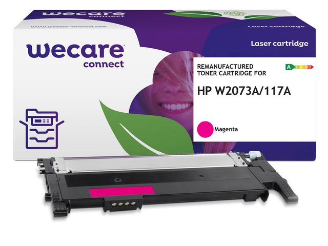Toner WECARE HP W2073A 117A 1K magenta - Primmeshiper