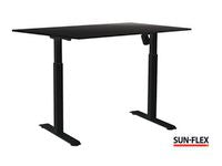Bord SUN-FLEX II höj/sänk 140x80 sva/sva - Primmeshiper