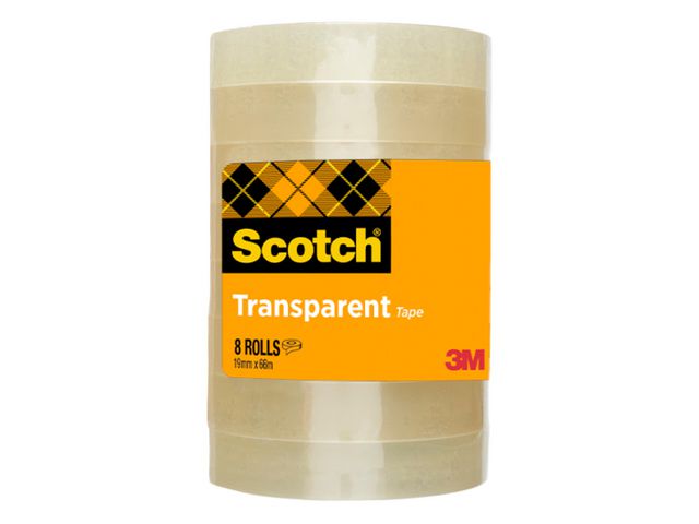 Kontorstejp SCOTCH 508 standard 19mmx66m - Primmeshiper