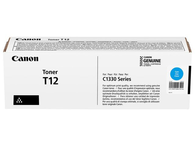 Toner CANON T12 5,3K cyan - Primmeshiper