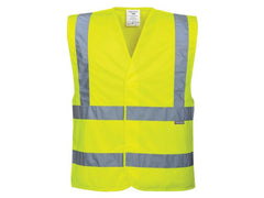 Portwest Hivis väst kl 2 gul 2XL/3XL - Primmeshiper