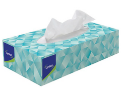 Ansiktsservett LYRECO 2-lags 100/fp - Primmeshiper